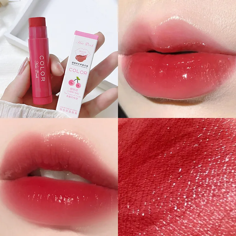Lip Tint Korean - Memudarkan garis bibir anti-kering lipstik warna