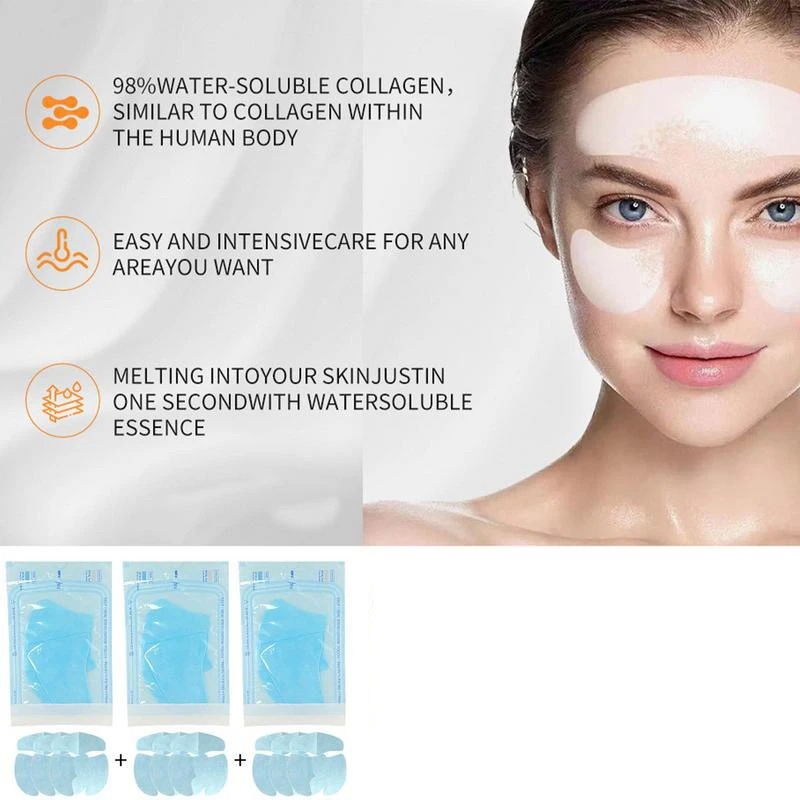 3 Buah Masker Wajah Kolagen La - Sheet Mask Collagen ulasan dan harga