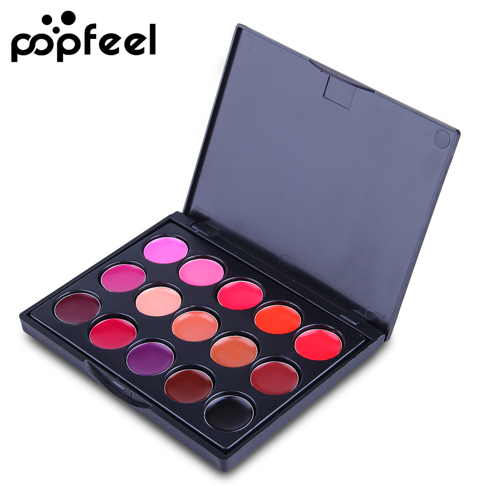 POPFEEL15 Set palet lipstik wa - Lip Tint Korean ulasan dan harga
