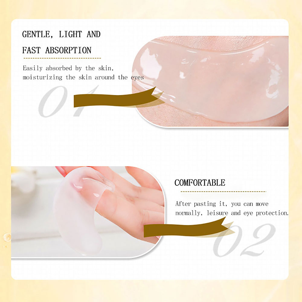 10 buah = 5 pasang masker mata - Sheet Mask Collagen ulasan dan harga