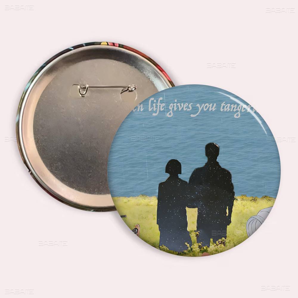 Bros Pin Bulat Buatan Tangan M - Lifestyle In Korean ulasan dan harga