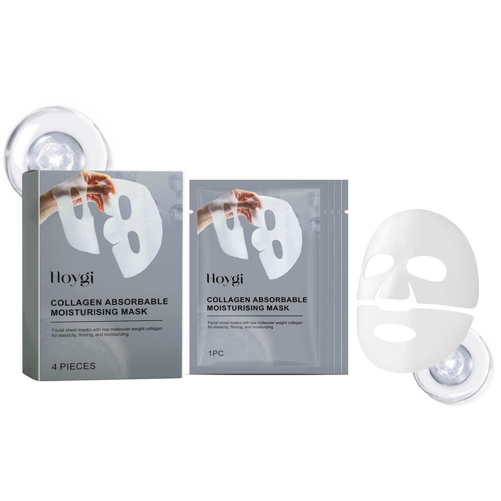 Masker Wajah Kolagen Patch Mel - Sheet Mask Collagen ulasan dan harga