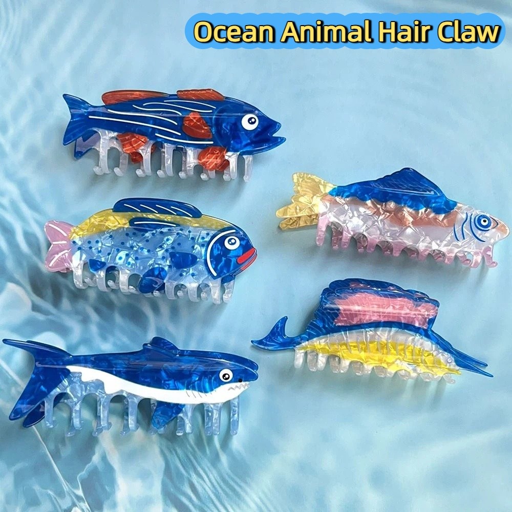 Jepit Rambut Hewan Laut, Jepit - Lifestyle In Korean ulasan dan harga