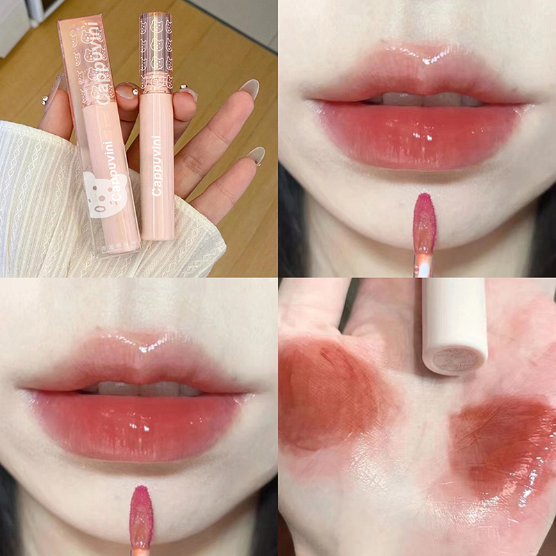 Lip Gloss Korea Cherry Red Wat - Lip Tint Korean ulasan dan harga