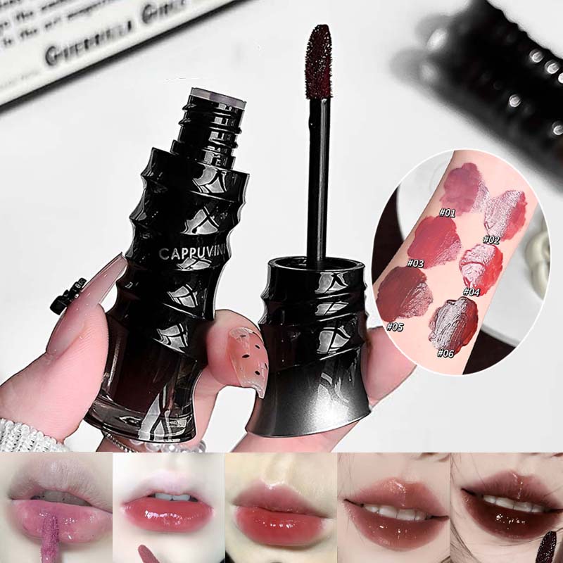 Lip Gloss Merah Tua Punk, Kila - Lip Tint Korean ulasan dan harga