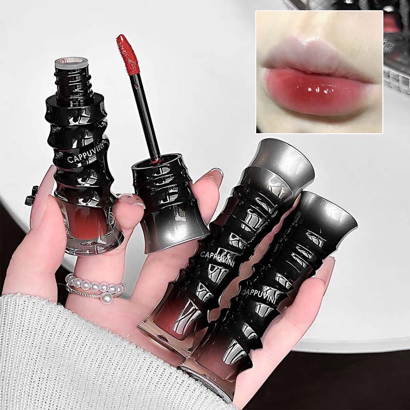 Lip Gloss Merah Tua Punk, Kila - Lip Tint Korean ulasan dan harga